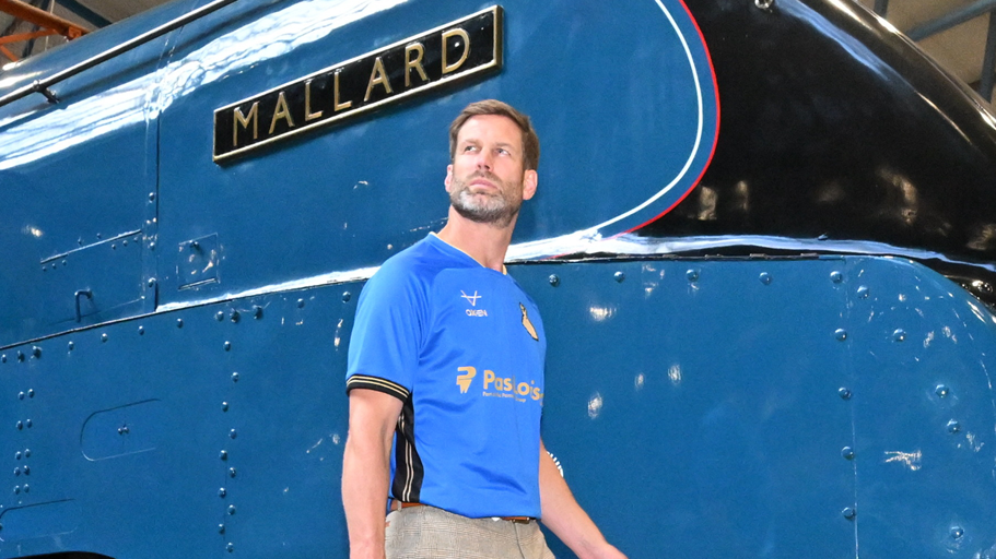 Inside the new Doncaster away shirt…