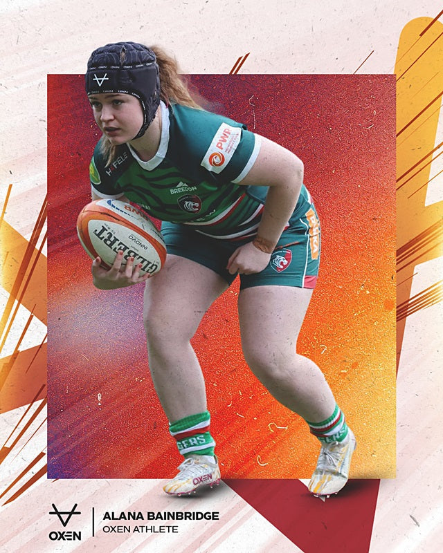 Alana Bainbridge Joins Oxen Sports as Official Athlete, Inspiring the Next Generation of Women’s Rugby Players