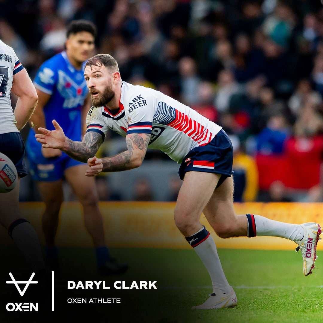 Oxen Sports Welcomes England Rugby League Star Daryl Clark as Official