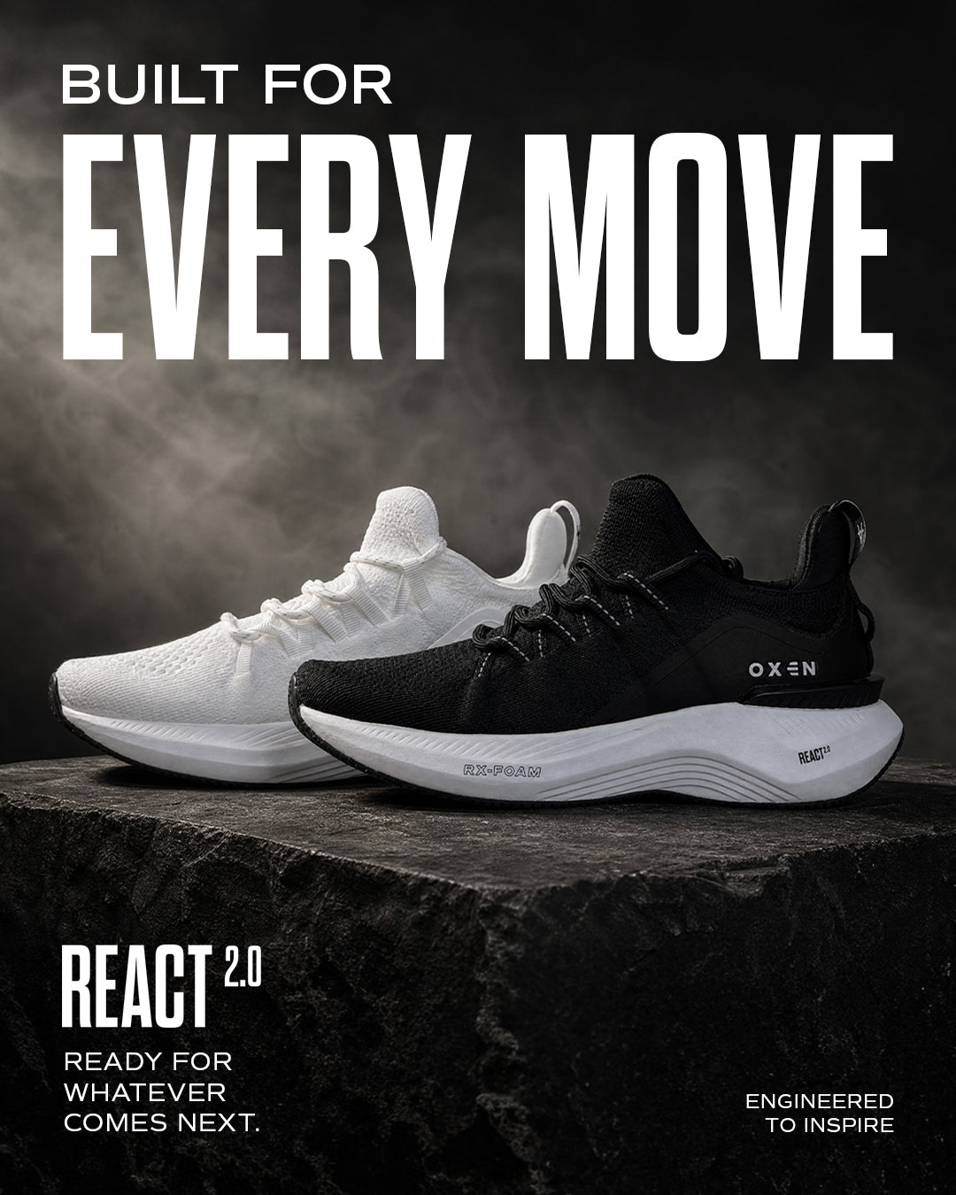 OXEN REACT 2.0: BUILT FOR EVERYDAY MOVEMENT